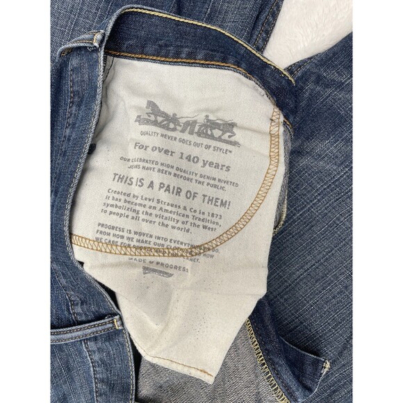 Levi's Jeans Men's 569 Loose Straight Fit Denim Size 36x32 Medium Wash - Picture 8 of 11